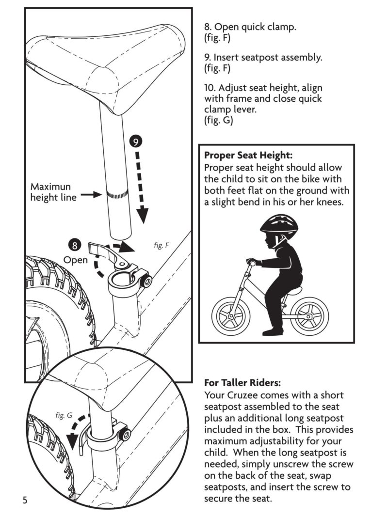 Cruzee Assembly Manual Page 5